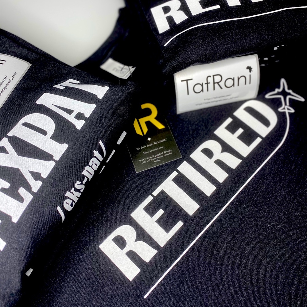 Retired lifestyle tshirt.